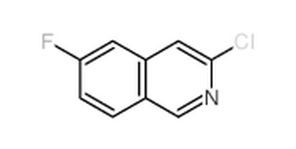 3-氯-6-氟异喹啉,3-chloro-6-fluoroisoquinoline