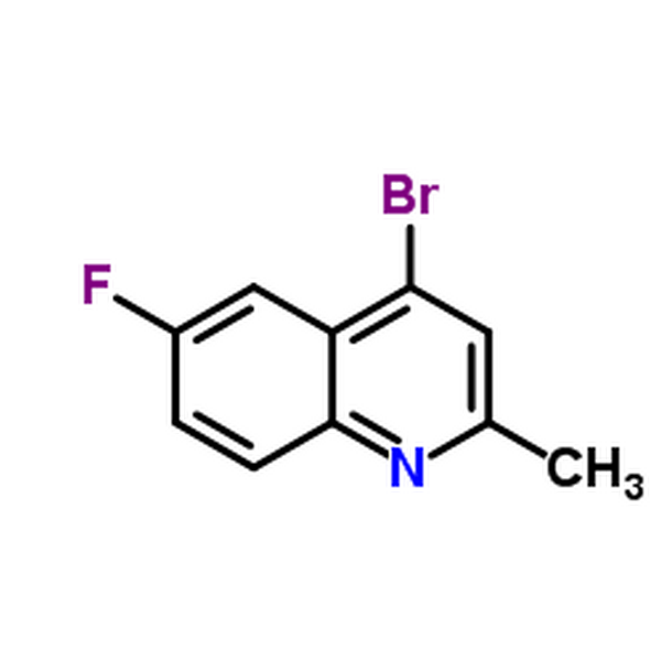 4-溴-6-氟-2-甲基喹啉,4-Bromo-6-fluoro-2-methylquinoline