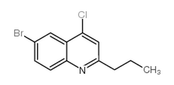 6-溴-4-氯-2-丙基喹啉,6-bromo-4-chloro-2-propylquinoline