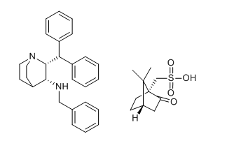 (2S,3S)-2-二苯甲基-N-苄基奎宁环-3-胺-(1R) -10-樟脑磺酸盐,(2S,3S)-2-benzhydryl-N-benzylquinuclidin-3-amine- (1R)-10-ca mphorsulfonate