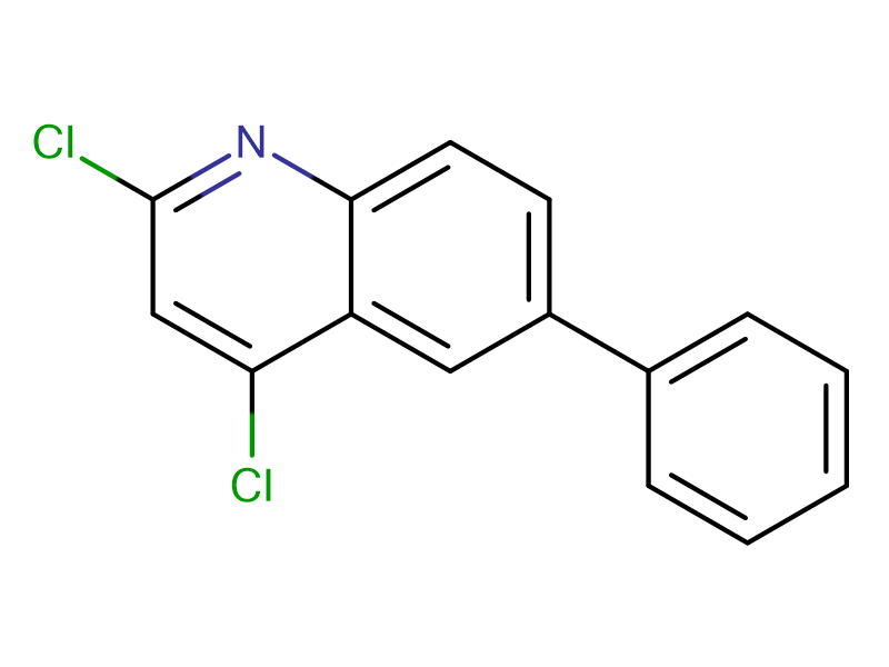 2,4-dichloro-6-phenylquinoline,2,4-dichloro-6-phenylquinoline