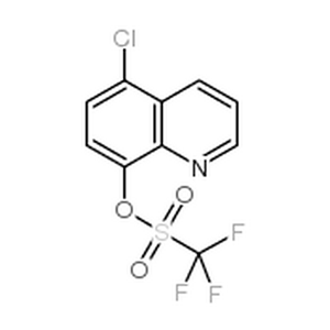 5-氯-8-喹啉三氟甲磺酸,5-chloro-8-quinolinetrifluoromethanesul&