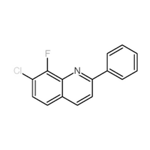 7-氯-8-氟-2-苯基喹啉