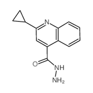 2-环丙基喹啉-4-碳酰肼,2-Cyclopropylquinoline-4-carbohydrazide