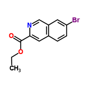 7-溴异喹啉-3-羧酸乙酯,Ethyl 7-bromoisoquinoline-3-carboxylate