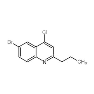 6-溴-4-氯-2-丙基喹啉,6-bromo-4-chloro-2-propylquinoline