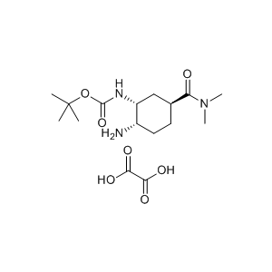 ((1R,2S,5S)-2-氨基-5-(二甲基氨基羰基)环己基氨基)甲酸叔丁酯草酸盐