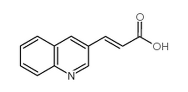 3-(3-喹啉)丙烯酸,3-(3'-quinolinyl)acrylic acid