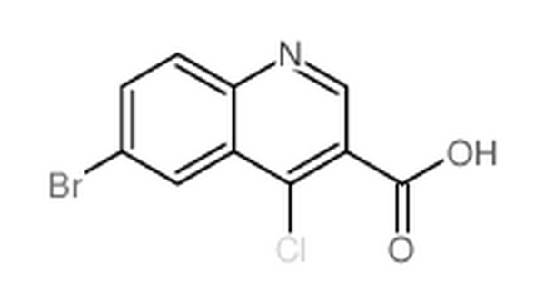 6-溴-4-氯-3-喹啉羧酸,6-Bromo-4-chloroquinoline-3-carboxylic acid