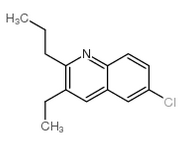 6-氯-3-乙基-2-丙基喹啉,6-chloro-3-ethyl-2-propylquinoline