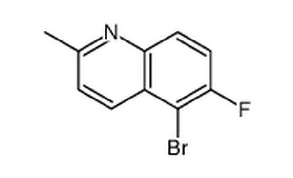 5-溴-6-氟-2-甲基喹啉,5-bromo-6-fluoro-2-methyl-quinoline