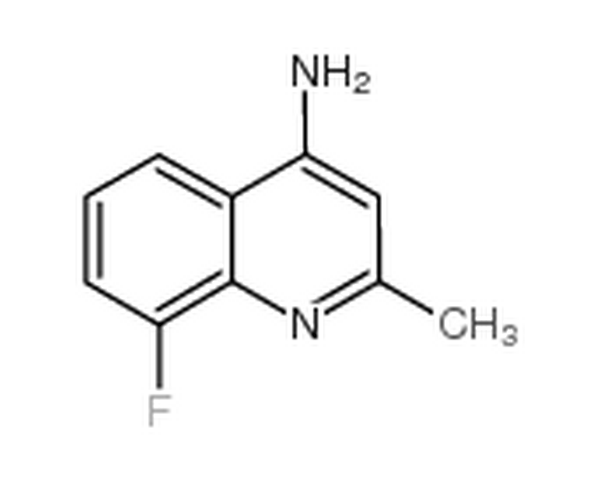 4-氨基-8-氟-2-甲基-喹啉,8-fluoro-2-methylquinolin-4-amine