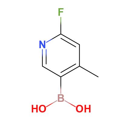 2-氟-4-甲基吡啶-5-硼酸,2-Fluoro-4-Methylpyridine-5-Boronic Acid