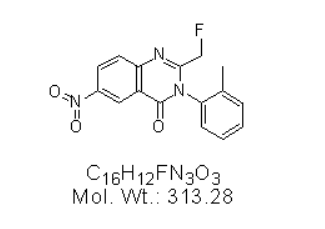 2-(氟甲基)-3-(2-甲基苯基)-6-硝基-3H-恶唑啉-4-酮,2-(fluoromethyl)-6-nitro-3-o-tolylquinazolin-4(3H)-one