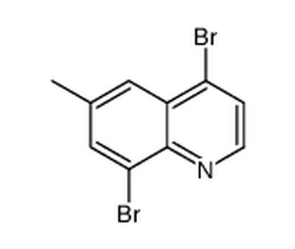 4,8-二溴-6-甲基喹啉,4,8-Dibromo-6-methylquinoline