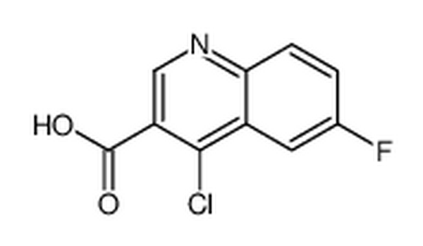 4-氯-6-氟喹啉-3-羧酸,4-chloro-6-fluoroquinoline-3-carboxylic acid
