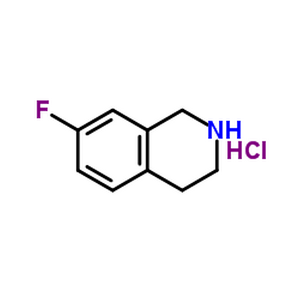 7-氟-1,2,3,4-四氫異喹啉,7-Fluoro-1,2,3,4-tetrahydroisoquinoline hydrochloride