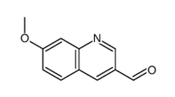 7-甲氧基-喹啉-3-甲醛,7-methoxyquinoline-3-carbaldehyde