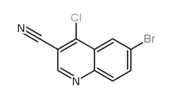 6-溴-4-氯-喹啉-3-甲腈,6-bromo-4-chloroquinoline-3-carbonitrile