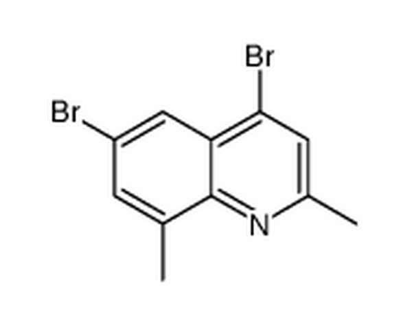 4,6-二溴-2,8-二甲基喹啉,4,6-Dibromo-2,8-dimethylquinoline