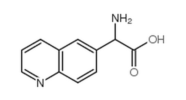 2-氨基-2-(6-喹啉)乙酸,2-amino-2-quinolin-6-ylacetic acid