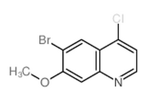 6-溴-4-氯-7-甲氧基喹啉,6-bromo-4-chloro-7-methoxyquinoline