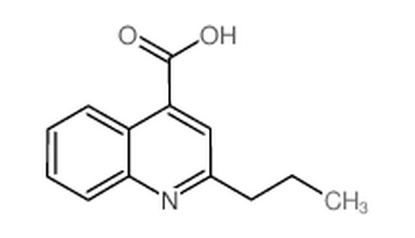 2-丙基喹啉-4-羧酸,2-Propylquinoline-4-carboxylic acid