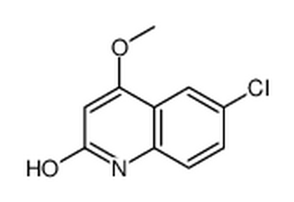 6-氯-4-甲氧基喹啉-2-醇,6-chloro-4-methoxy-1H-quinolin-2-one