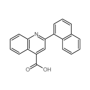 2-萘-1-喹啉-4-羧酸,2-naphthalen-1-ylquinoline-4-carboxylic acid