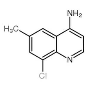 4-氨基-8-氯-6-甲基喹啉