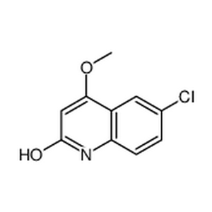 6-氯-4-甲氧基喹啉-2-醇,6-chloro-4-methoxy-1H-quinolin-2-one