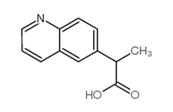 2-(喹啉-6-基)丙酸,2-quinolin-6-ylpropanoic acid