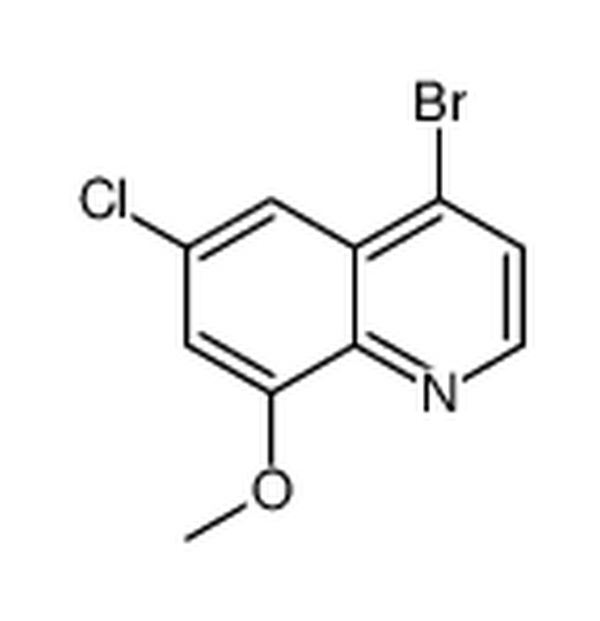 4-溴-6-氯-8-甲氧基喹啉,4-Bromo-6-chloro-8-methoxyquinoline