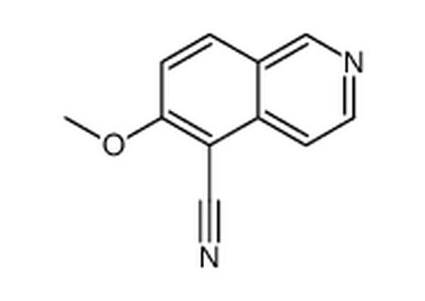 6-甲氧基-5-异喹啉甲腈,6-Methoxyisoquinoline-5-carbonitrile