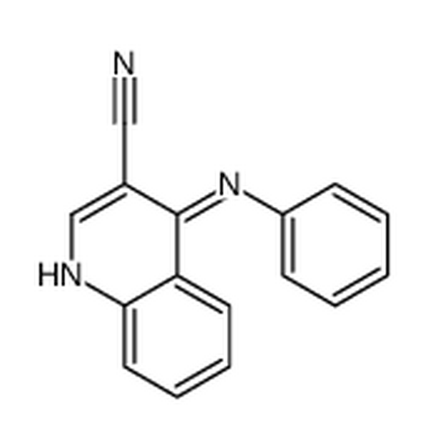4-苯基氨基-3-喹啉甲腈,4-anilinoquinoline-3-carbonitrile