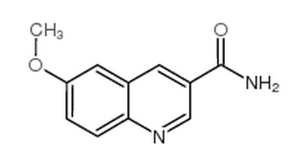 6-甲氧基喹啉-3-羧酰胺,6-methoxyquinoline-3-carboxamide