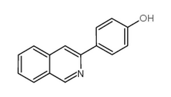 4-(异喹啉-3-基)苯酚,4-(2H-isoquinolin-3-ylidene)cyclohexa-2,5-dien-1-one