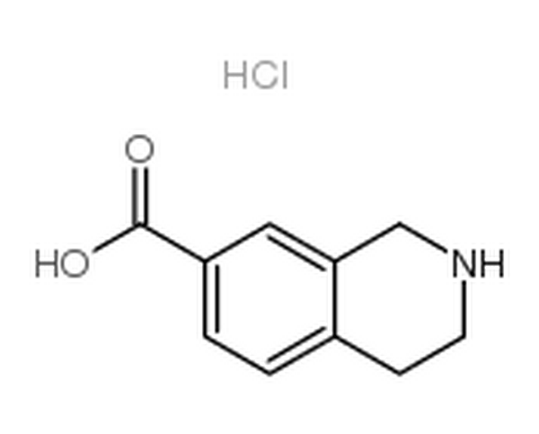 7-異喹啉甲酸,1,2,3,4-tetrahydroisoquinoline-7-carboxylic acid,hydrochloride