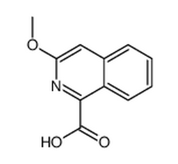 3-甲氧基-1-异喹啉羧酸,3-methoxyisoquinoline-1-carboxylic acid