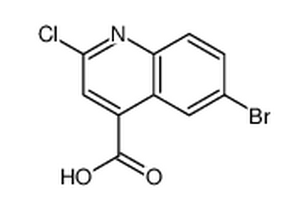 6-溴-2-氯-4-羧酸喹啉,6-bromo-2-chloroquinoline-4-carboxylic acid