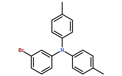 二(4-联苯基)胺,3-bromo-N,N-bis(4-methylphenyl)aniline