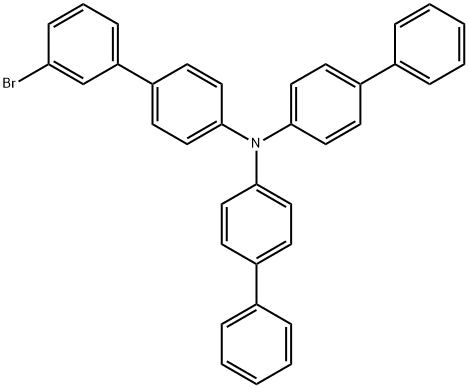 N,N-di[1,1-biphenyl]-4-yl)-3'-bromo-[1,1'-biphenyl]-4-amine,N,N-di[1,1-biphenyl]-4-yl)-3'-bromo-[1,1'-biphenyl]-4-amine