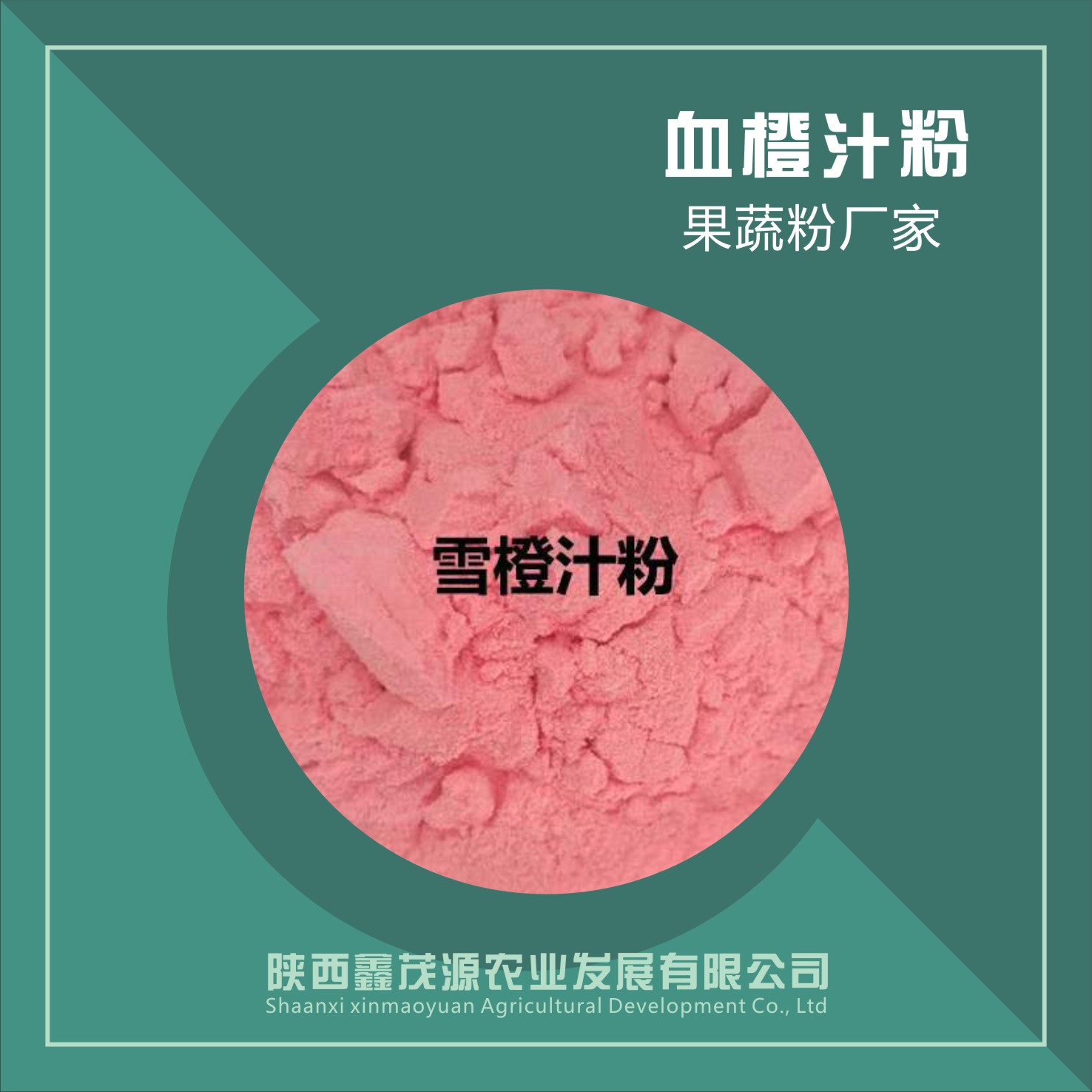 血橙汁粉,Blood orange juice powder