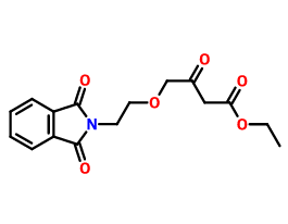 4-(2-邻苯二甲酰亚胺基乙氧基)乙酰乙酸乙酯,Ethyl 4-(2-(1,3-dioxoisoindolin-2-yl)ethoxy)-3-oxobutanoate