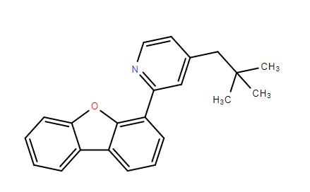 2-（二苯并呋喃-4-基）-4-新戊基吡啶,2-(dibenzo[b,d]furan-4-yl)-4-neopentylpyridine