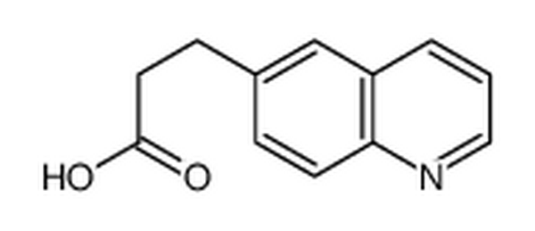 3-(6-喹啉)丙酸,3-quinolin-6-ylpropanoic acid