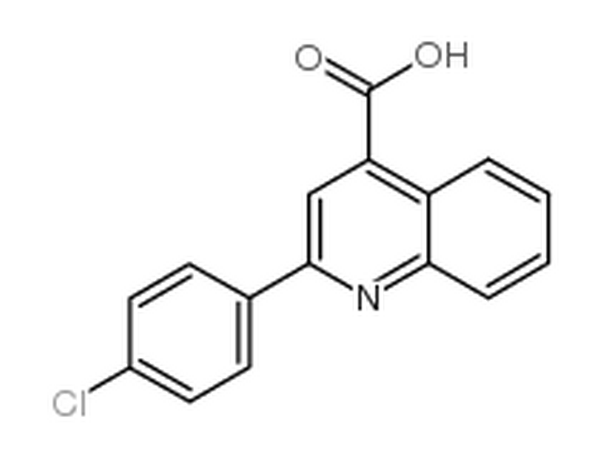 2-(4-氯苯基)喹啉-4-甲酸,2-(4-chlorophenyl)quinoline-4-carboxylic acid