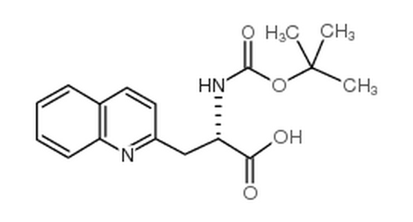 Boc-l-2-喹啉基丙氨酸,Boc-β-2-quinolyl)-Ala-OH