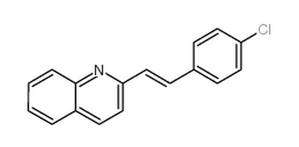 (E)-2-(4-氯苯乙烯)喹啉,2-[2-(4-chlorophenyl)ethenyl]quinoline