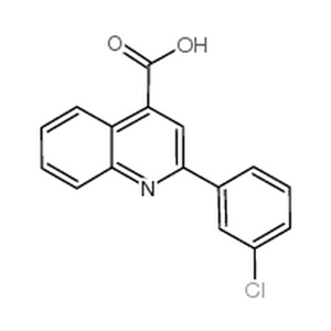 2-(3-氯苯基)喹啉-4-羧酸